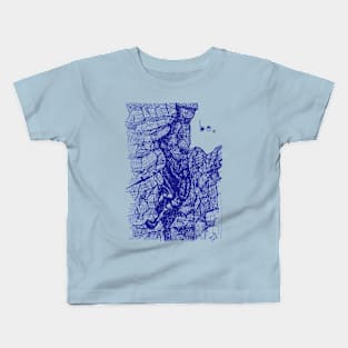 Resonance - Climber - pen drawing Kids T-Shirt